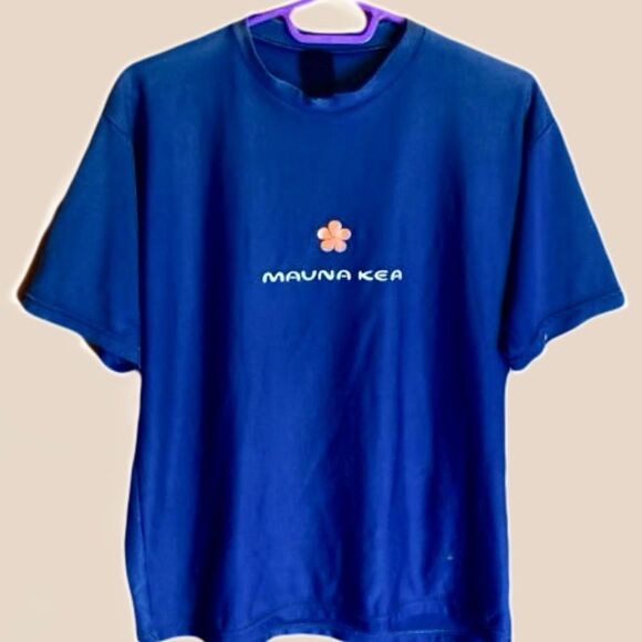 NEW  Mauna Kea Navy T-Shirt NWT SZ XXL - Picture 1 of 7